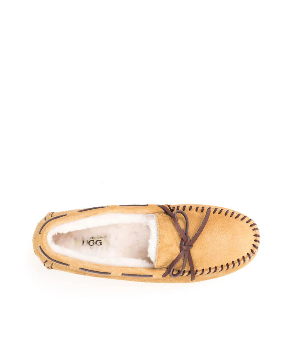 Women's UGG Fur Moccasin - Image 19